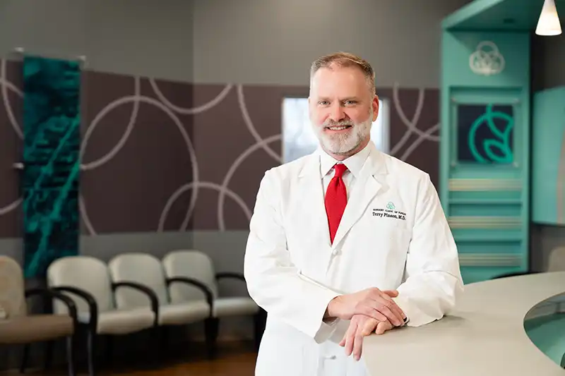 Dr. Terry W. Pinson, a surgeon with Surgery Clinic of Tupelo in Tupelo, MS.